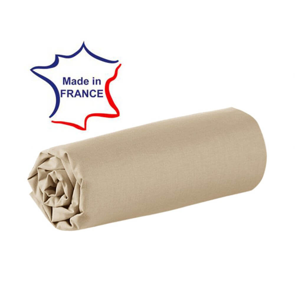 Drap Housse 120 X 190 Cm 100 Coton 57 Fils France