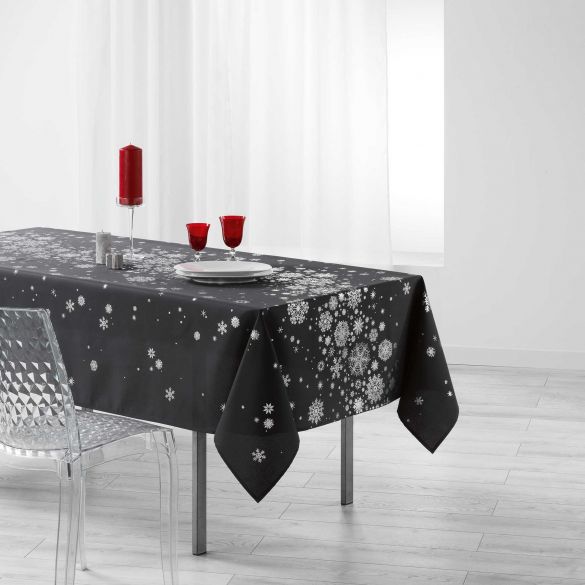 Nappe anti-tache - Rectangle - 150 x 240 cm - Constellation, flocons et Noël