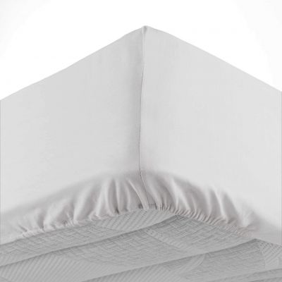 Drap housse - 140x190 cm - Bonnet 30 cm - 100% coton 