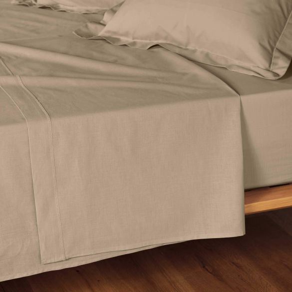 Drap plat 2 personnes - 240x300 cm - 100% coton