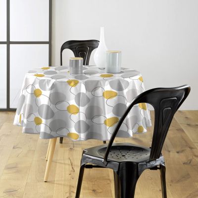 Nappe carrée 180 x 180 cm - blanc - linge de table - Conforama