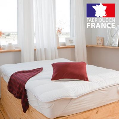 France Literie Protège matelas housse anti-punaises de lit
