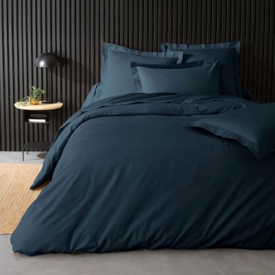 Housse de couette unie 240x260 cm + taies - Percale