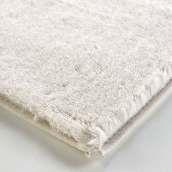 Tapis imitation fourrure - 120x170 cm - Naturel