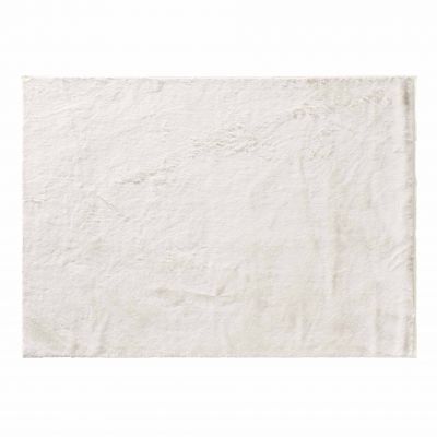 Tapis imitation fourrure - 120x170 cm - Naturel