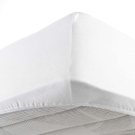 Drap housse - 140 x 190 cm - Grand bonnet - jersey - Uni ...